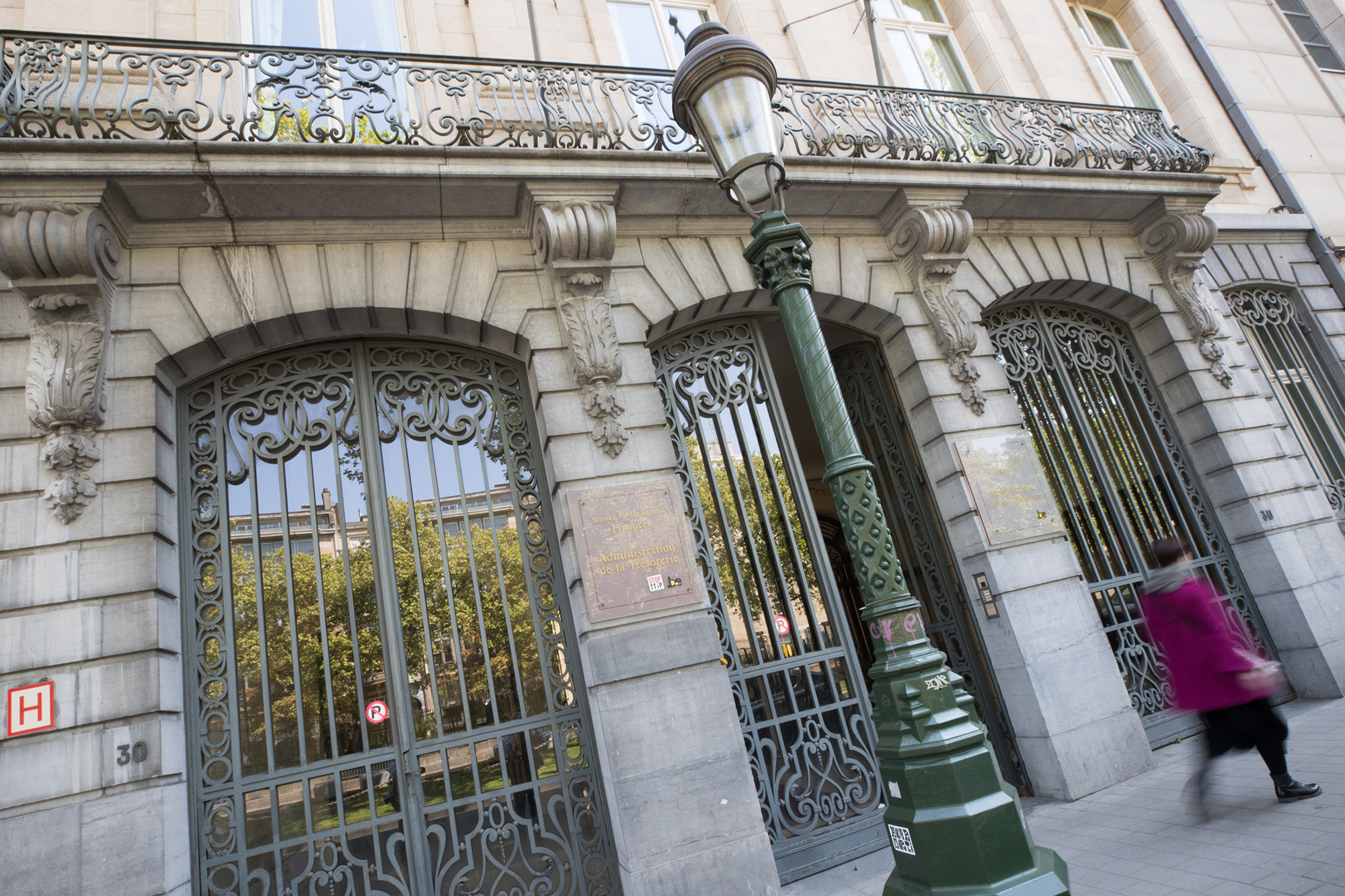 Sitz der Schuldagentur in Brüssel (Bild: Benoit Doppagne/Belga)
