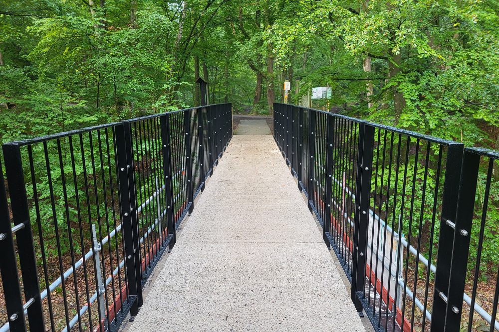 Die "Schwarze Brücke" in der Eupener Unterstadt (Bild: Christophe Ramjoie/BRF)