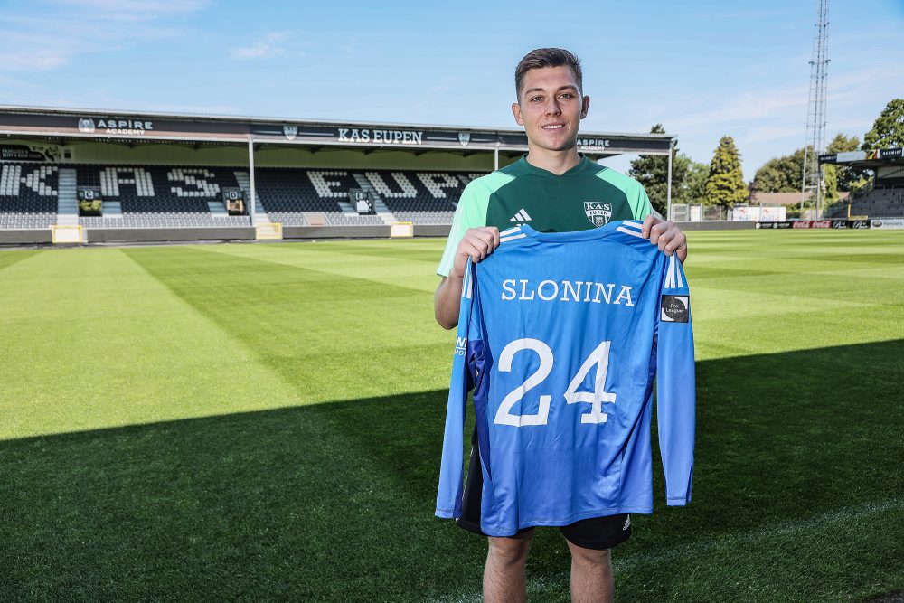 Gabriel Slonina ist die neue Nummer eins im AS-Tor (Bild: Bruno Fahy/Belga)