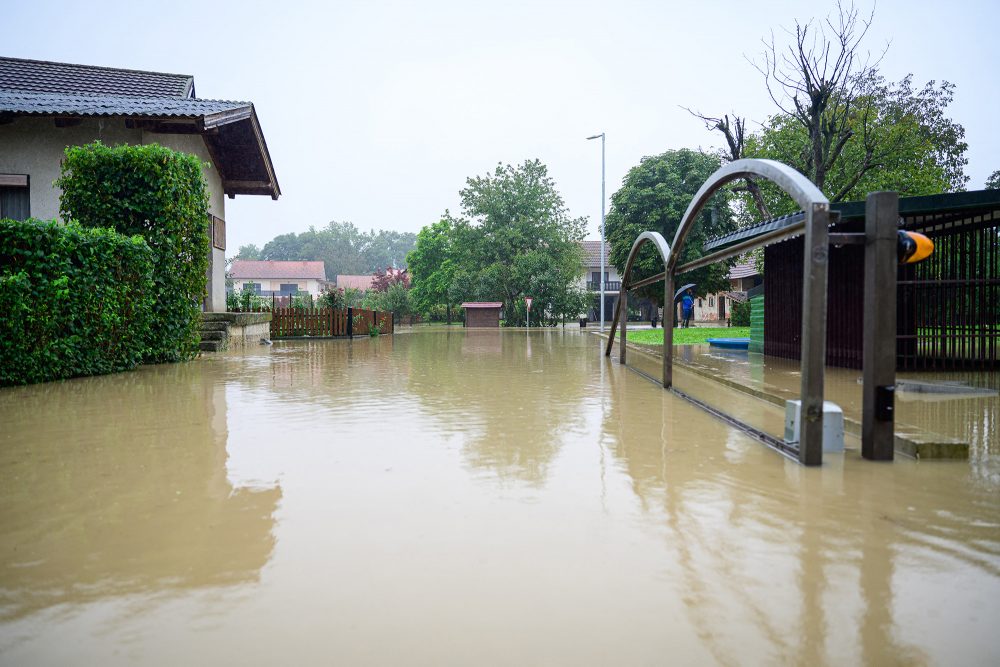 Überschwemmungen in Slowenien