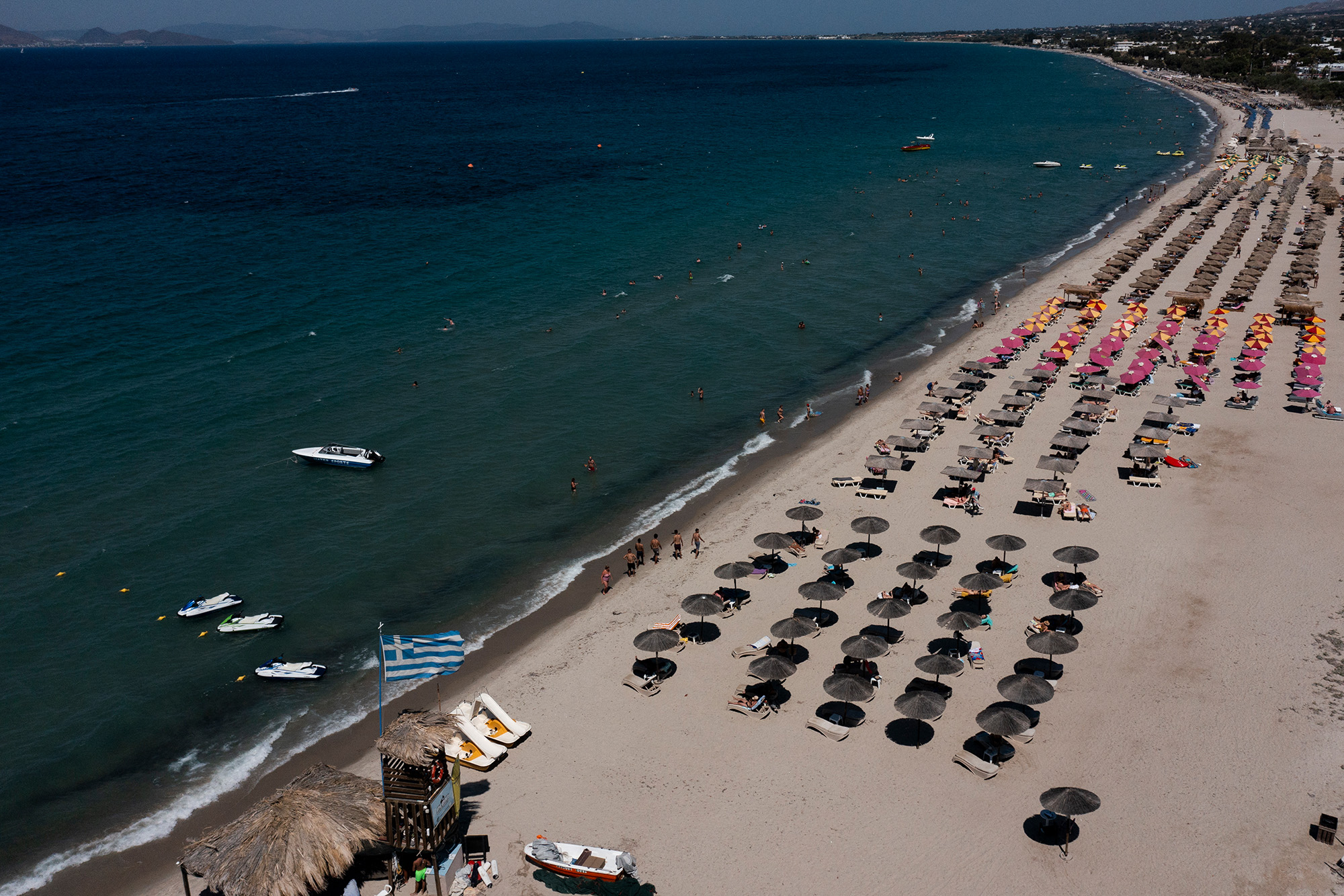 Strand auf der griechischen Insel Kos (Illustrationsbild)