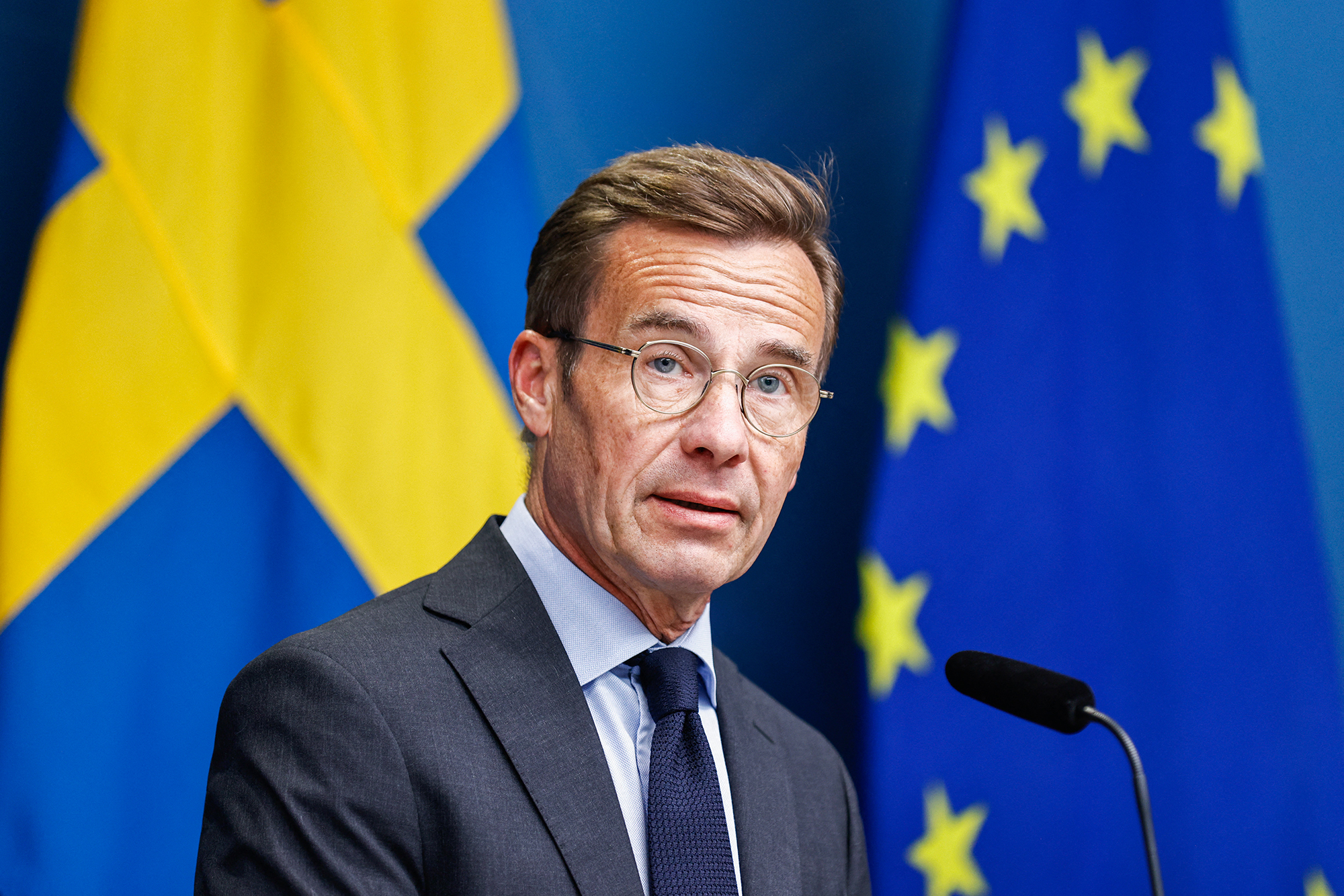 Schwedens Premierminister Ulf Kristersson