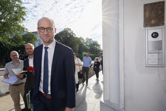 Finanzminister Van Peteghem