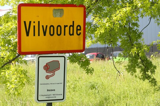 Ortsschild von Vilvoorde (Illustrationsbild: Nathalie Willems/Belga)