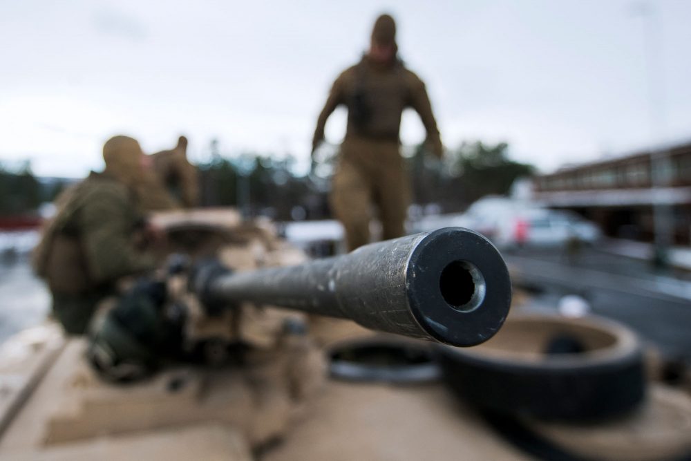 Abrams-Panzer aus den USA (Bild: Jonathan Nackstrand/AFP)