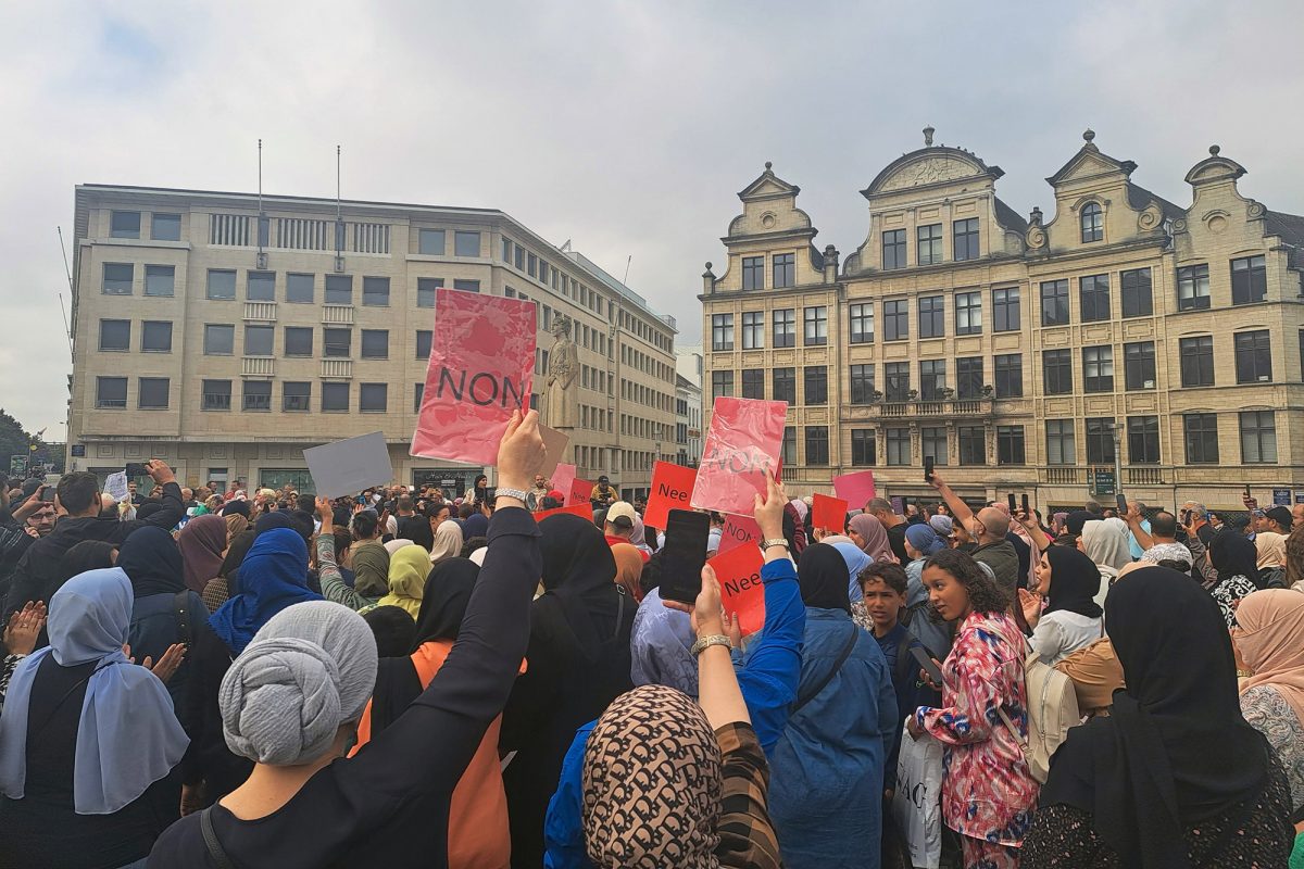 Anti-Evras-Demonstration in Brüssel (Bild: Timon Ramboer/Belga)
