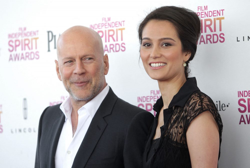 Bruce Willis und Emma Heming (Archivbild: Mehdi Taamallah/AFP)