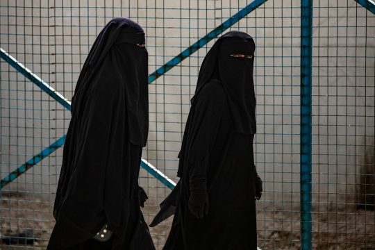 Burka (Illustrationsbild: Delil Souleiman/AFP)