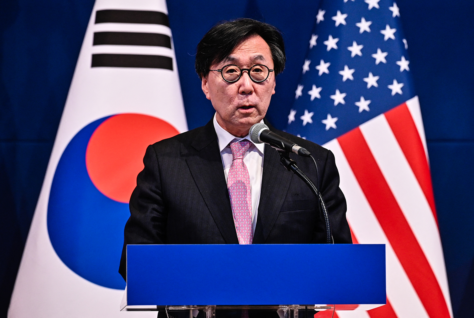 Der südkoreanische Vizeaußenminister Chang Ho-jin (Bild: Anthony Wallace/AFP)