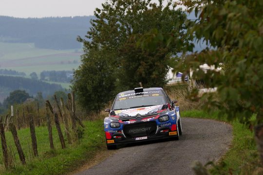 Jos Verstappen bei der East Belgian Rallye 2022 (Bild: Johan Hendrickx/BRC)