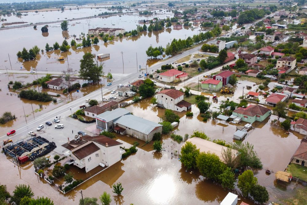 Farkadona in der Nähe der Stadt Karditsa am Donnerstag (Bild: Will Vassilopoulos/AFP)