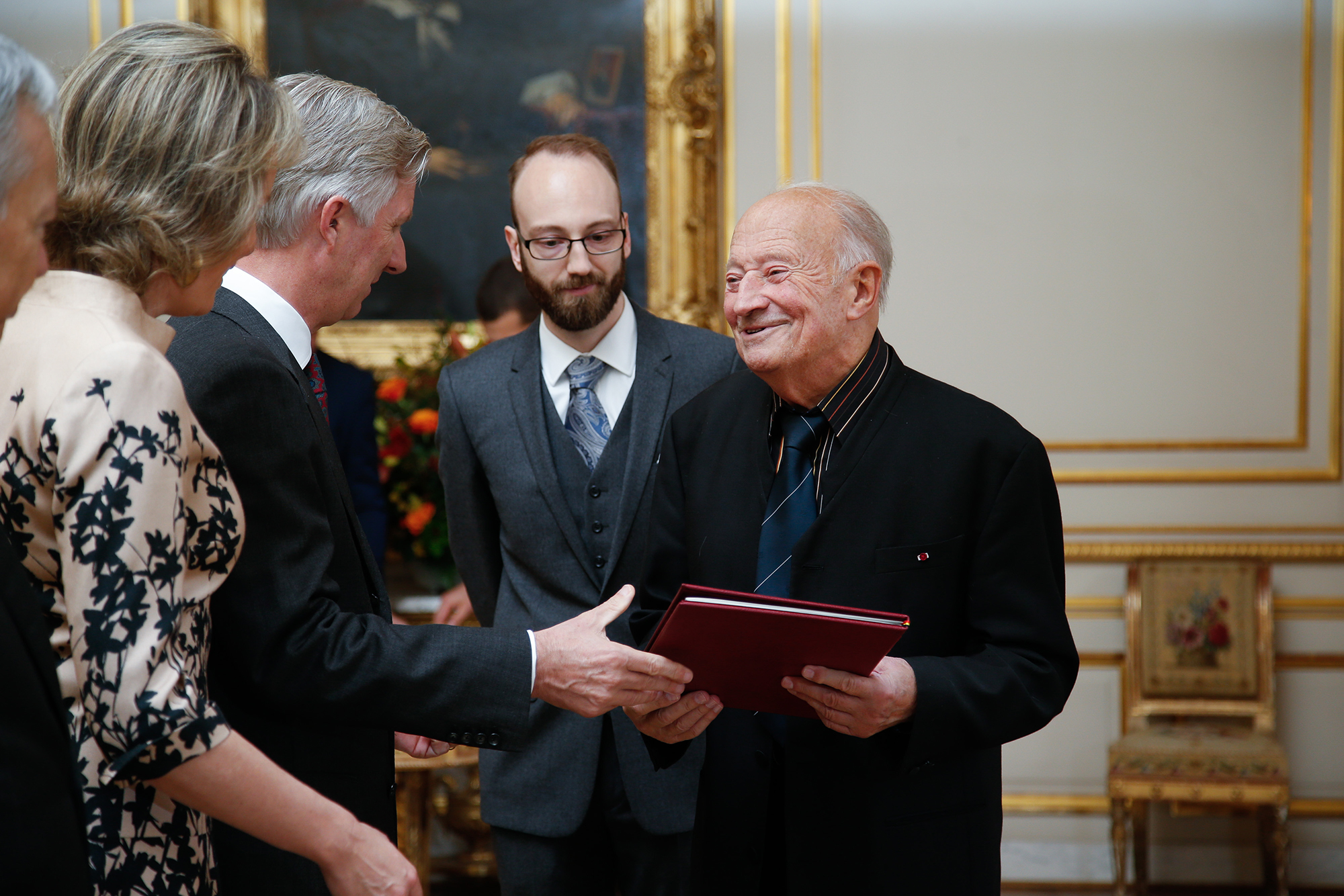 François Glorieux bei einem Empfang im Königlichen Palast im November 2016 (Archivbild: Bruno Fahy/Belga)