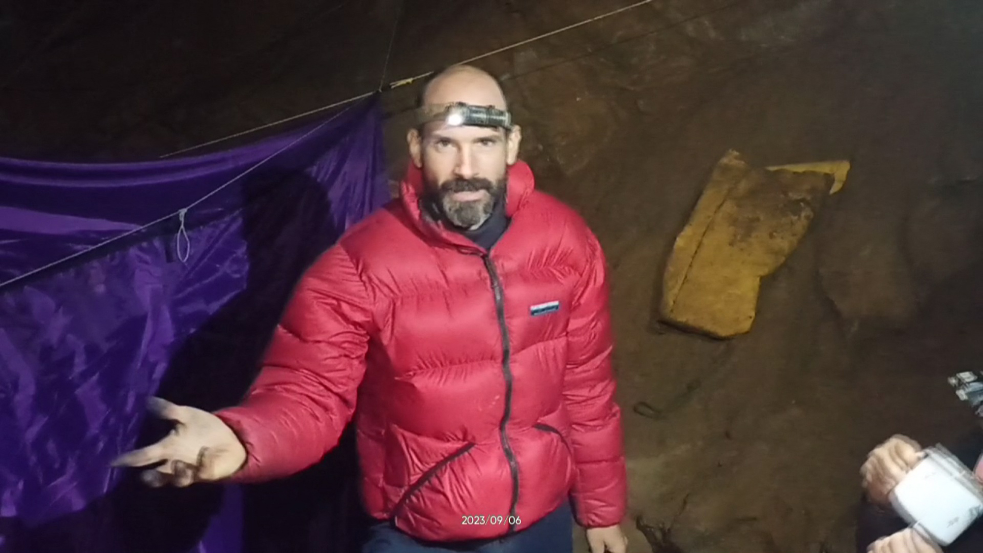 Höhlenforscher Mark Dickey
