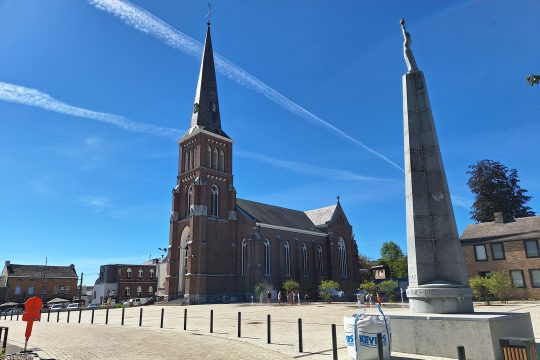 Kirchplatz in Kelmis