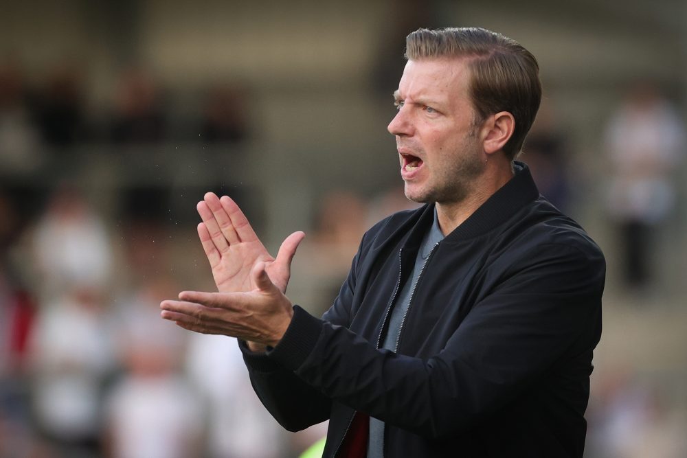 Eupens Trainer Florian Kohfeldt (Bild: Virginie Lefour/Belga)