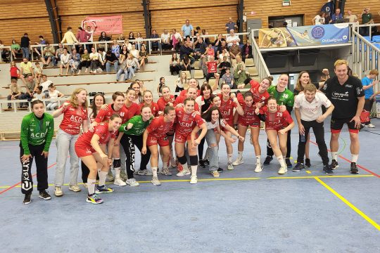 KTSV-Damen siegen im Spitzenspiel der 1. Division gegen den HV Uilenspiegel (Bild: Christophe Ramjoie/BRF)