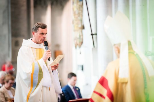 Luc Terlinden, Oberhaupt der katholischen Kirche in Belgien (Archivbild: Jonas Roosens/Belga)