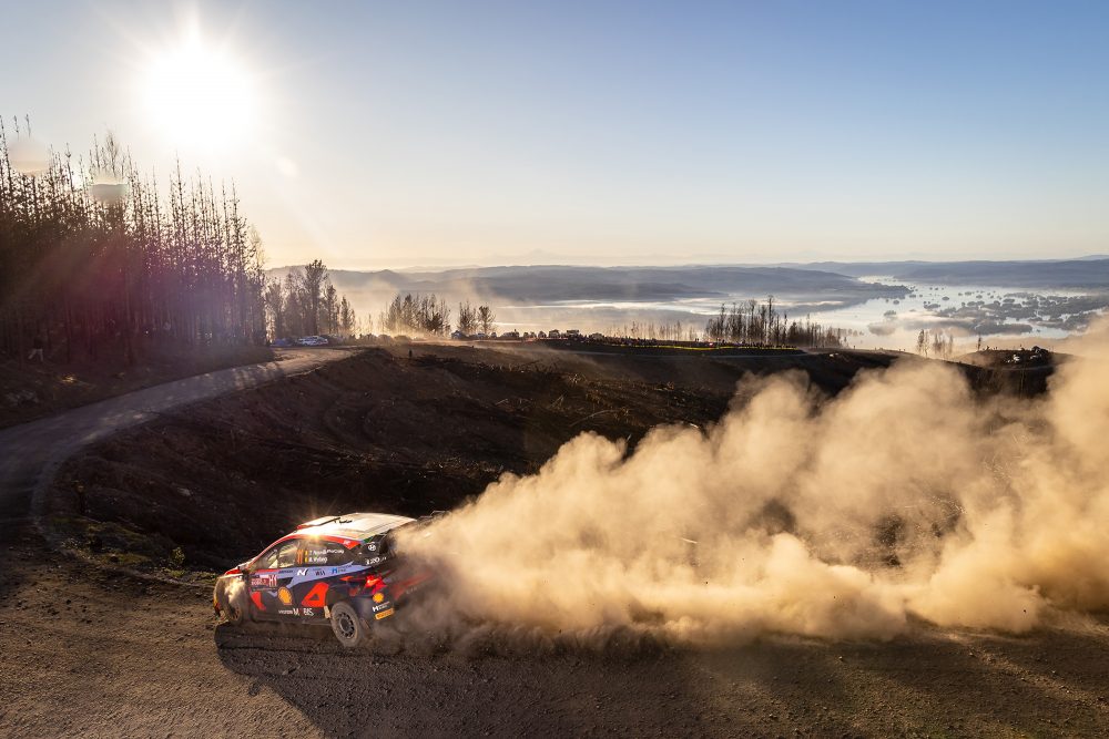 Thierry Neuville/Martijn Wydaeghe bei der Rallye Chile (Bild: Fabien Dufour/Hyundai Motorsport GmbH)