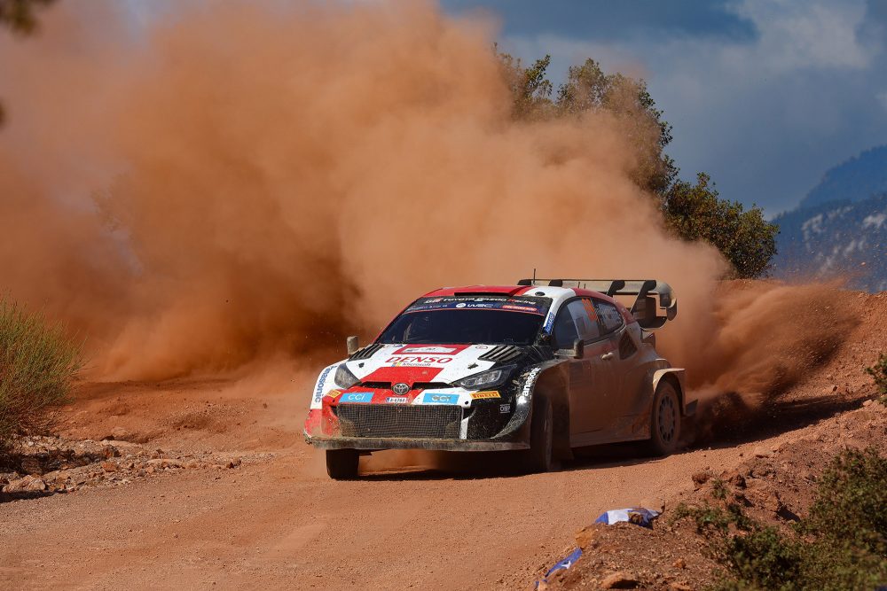 Kalle Rovanperä/Jonne Halttunen auf dem Weg zum Sieg in Griechenland (Bild: Toyota Gazoo Racing WRT)