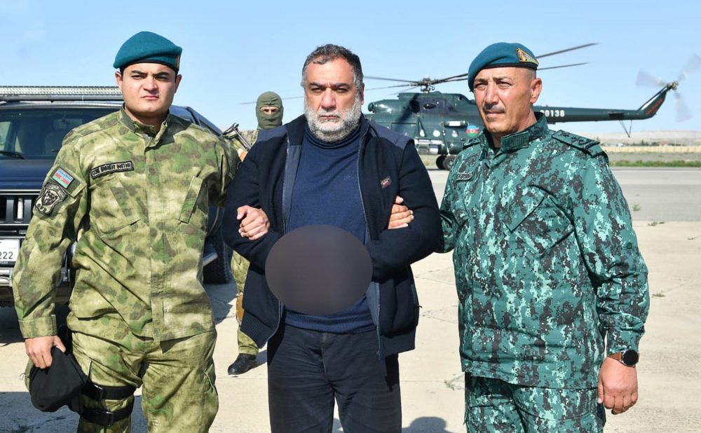 Ruben Wardanjan (Bild: State Border Service of Azerbaijan/AFP)