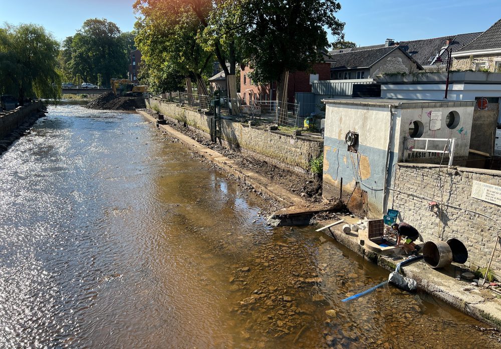 Weser in der Eupener Unterstadt