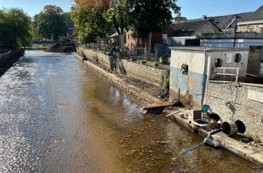 Weser in der Eupener Unterstadt