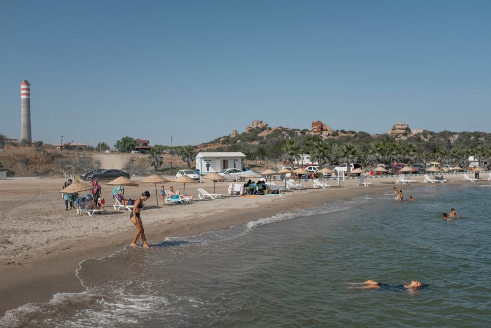 Strand in der Türkei (Illustrationsbild: Bulent Kilic/AFP)
