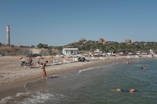 Strand in der Türkei (Illustrationsbild: Bulent Kilic/AFP)