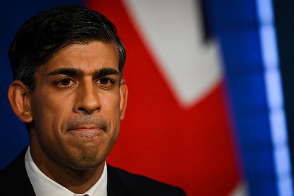 Großbritanniens Premierminister Rishi Sunak