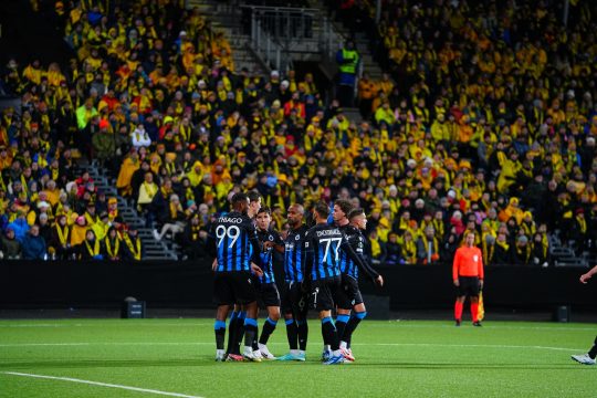 Bodø 20231005. during the Europa Conference League group stage match between Bodø/Glimt and Club Brugge at the Aspmyra stadium. Photo: Per-Inge Johansen / NTB