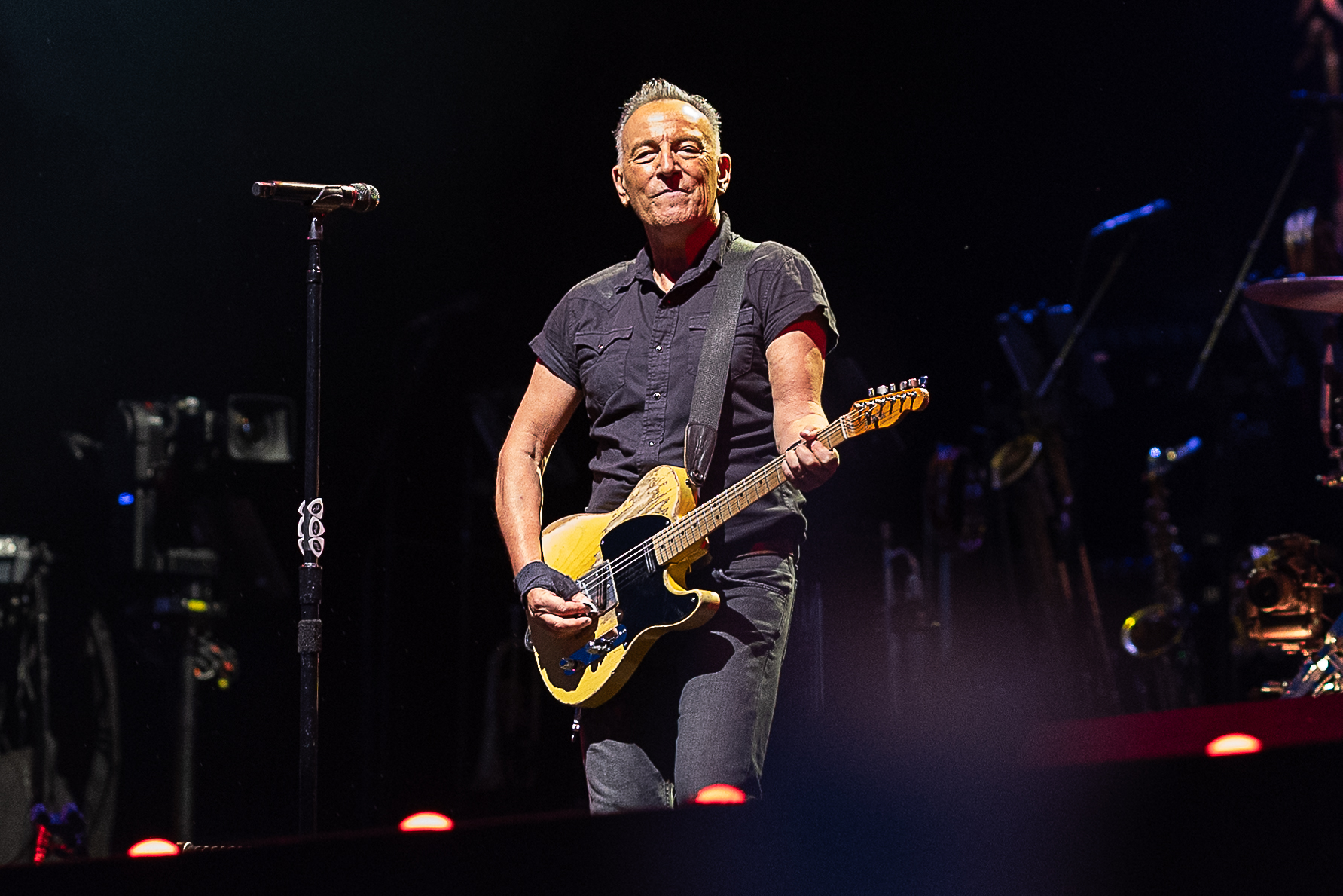 Bruce Springsteen bei Werchter Classic am 18. Juni 2023 (Bild: James Arthur Gekiere/Belga)