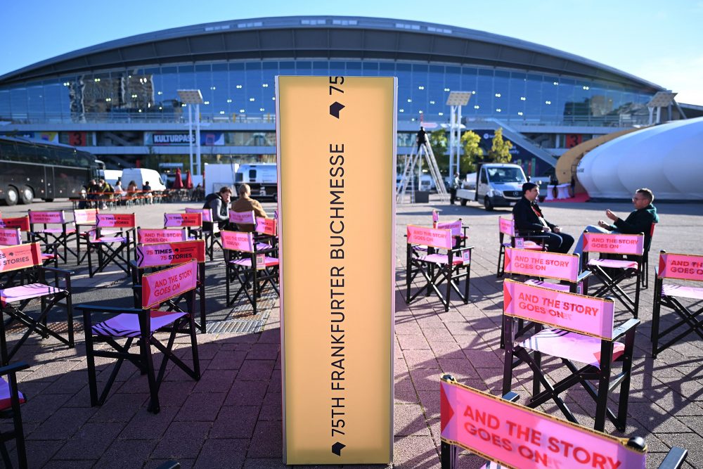 75. Frankfurter Buchmesse (Bild: Kirill Kudryavtsev/AFP)