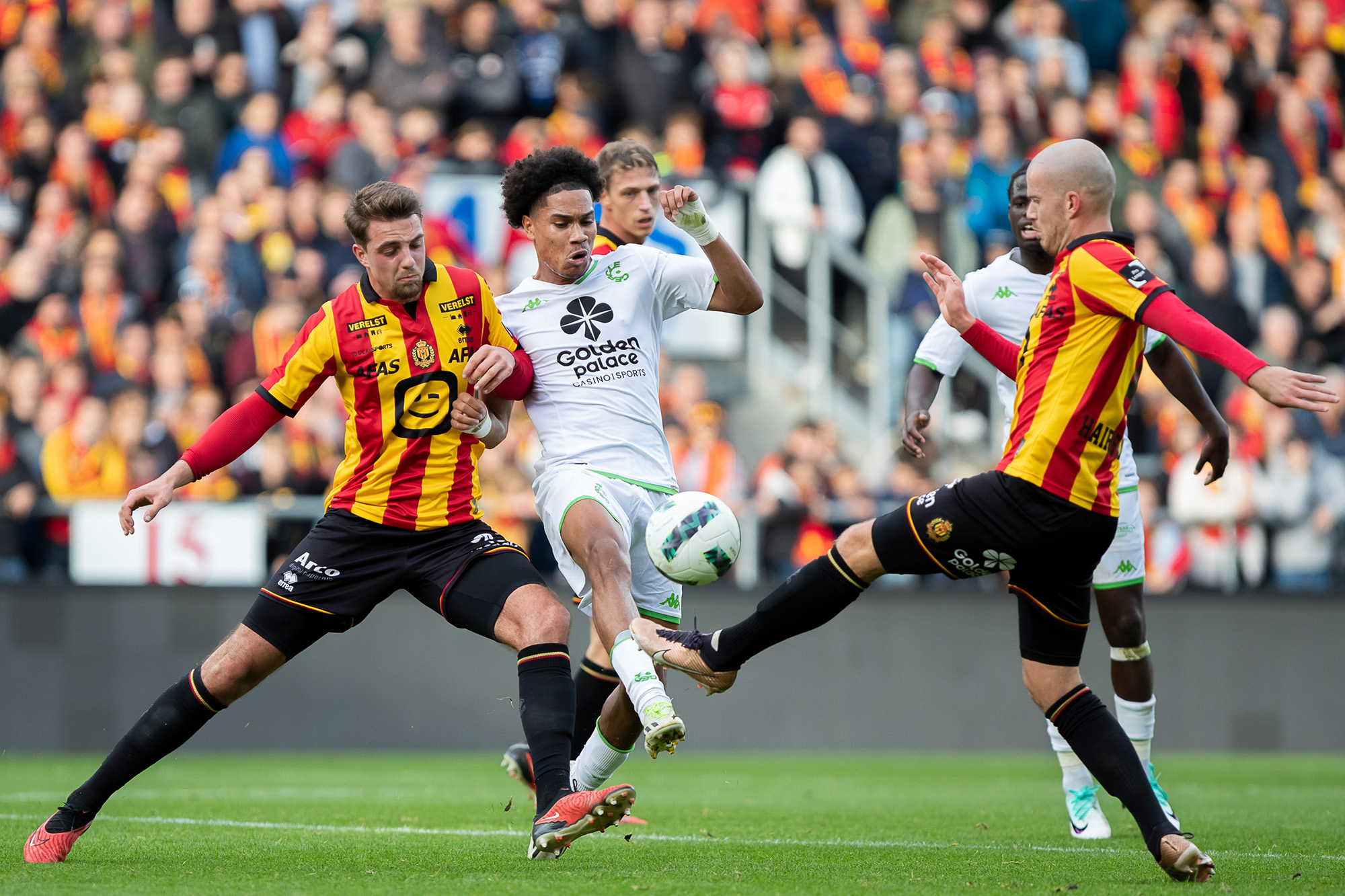 Cercle Brügge konnte sich am Samstag gegen Mechelen durchsetzen (Bild: Kristof Van Accom/Belga)