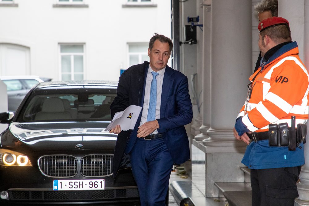 Premier Alexander De Croo (Bild: Nicolas Maeterlinck/Belga)