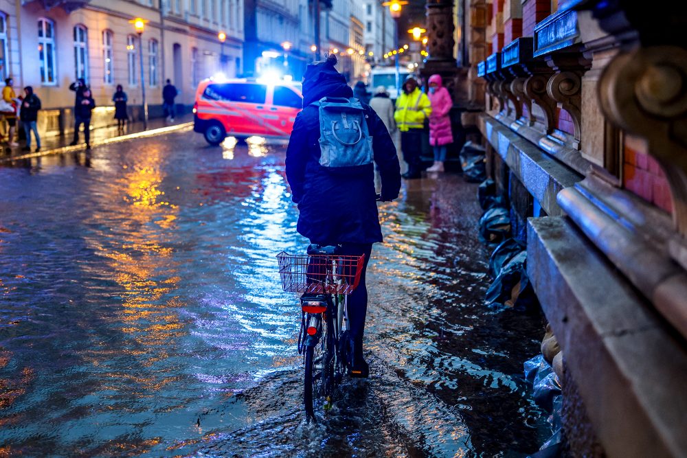 Flensburg am Freitag (Bild: Axel Heimken/AFP)