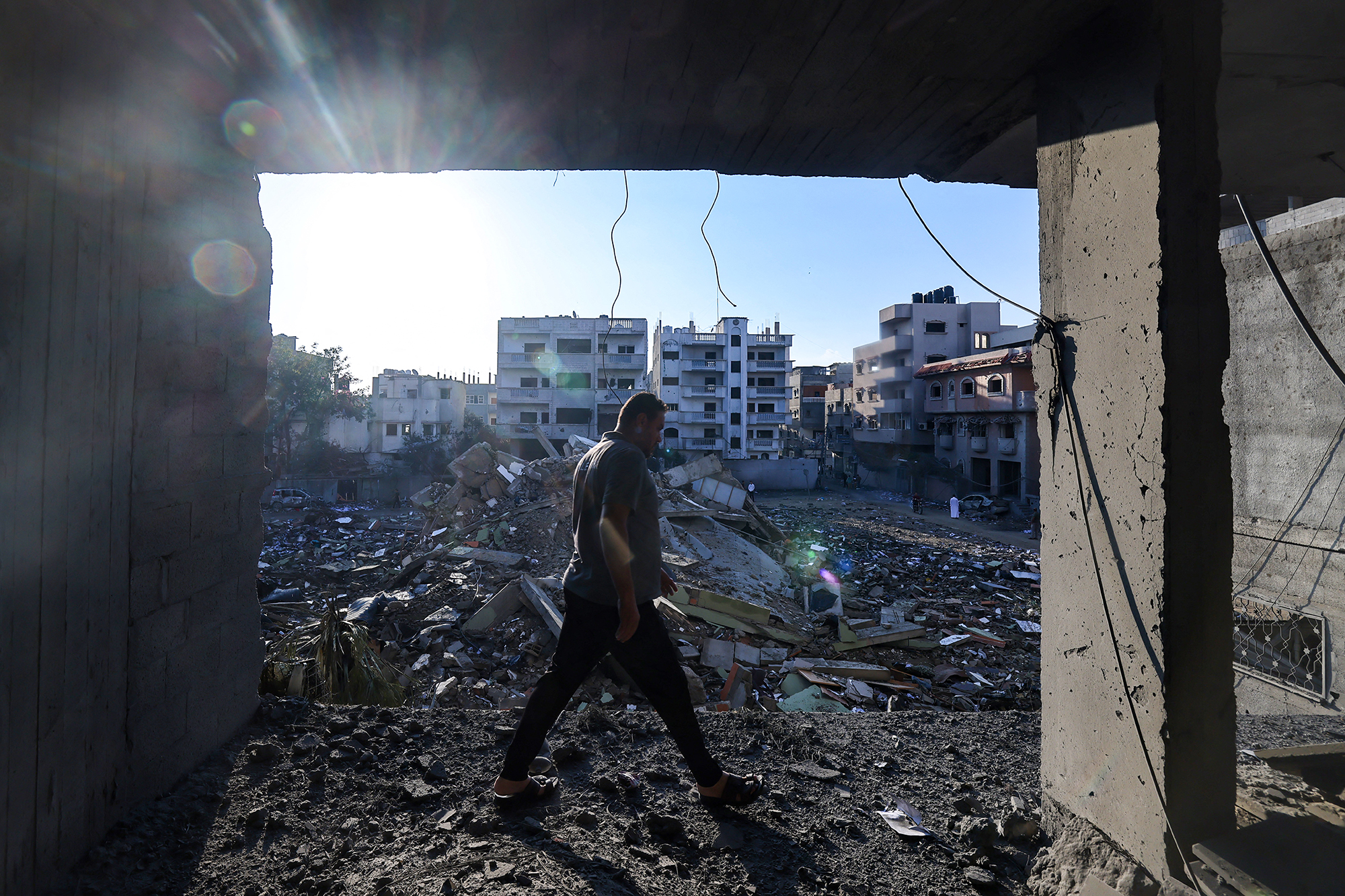 Zerstörungen im Gaza-Streifen (Bild: Mohammed Abed/AFP)
