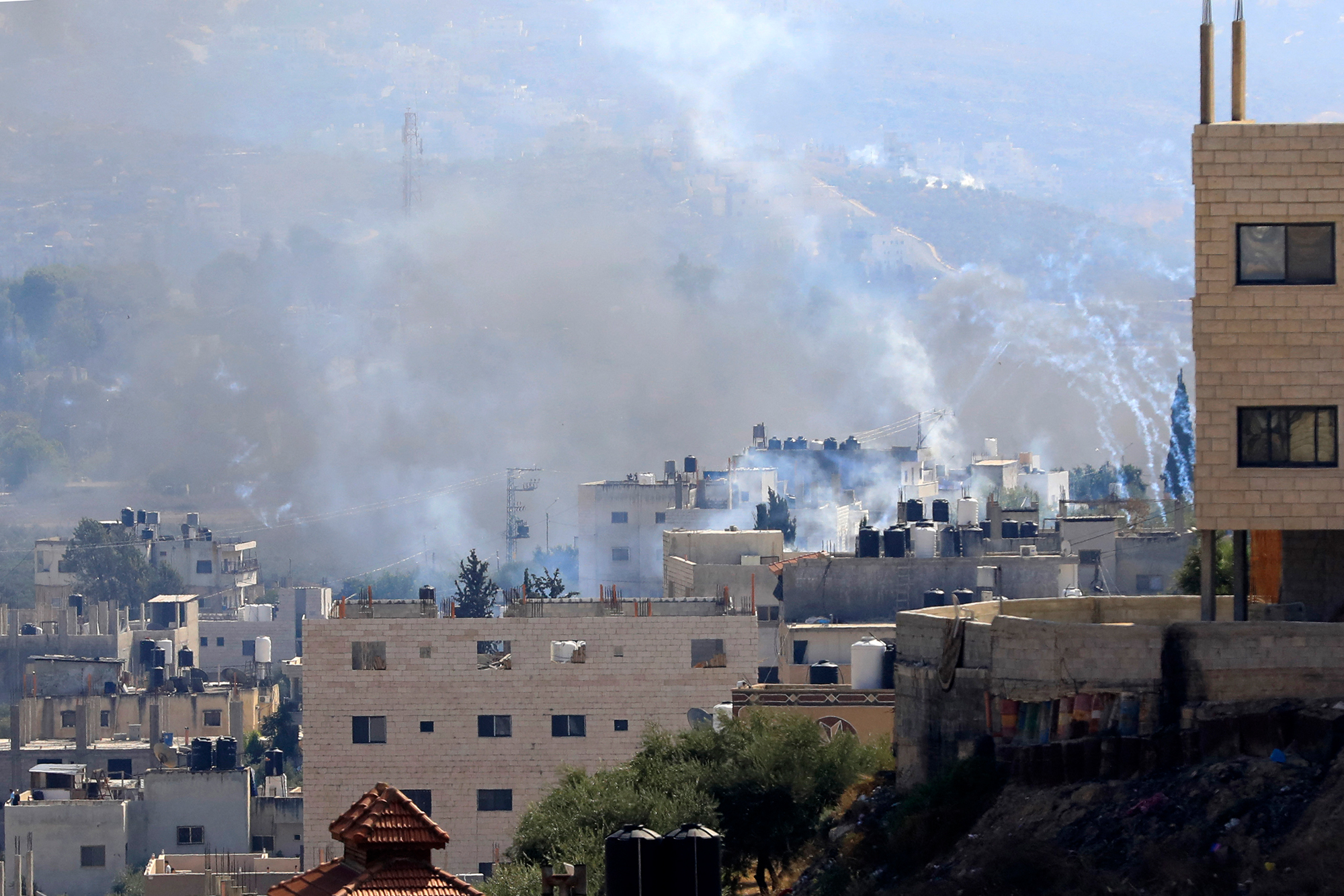 Nablus im Gazastreifen am Freitag (Bild: Zain Jaafar/AFP)