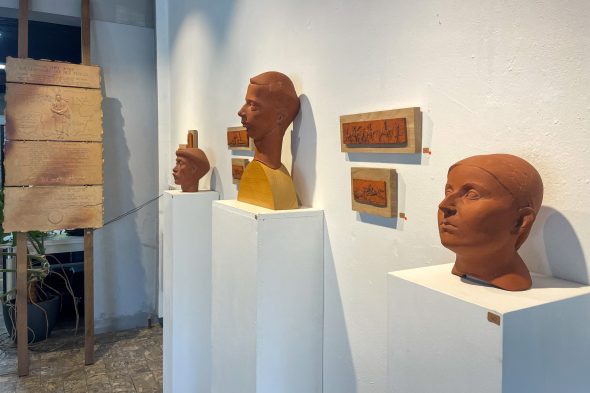Kunstausstellung "H³" im Kuckuck in St. Vith (Bild: Raffaela Schaus/BRF)