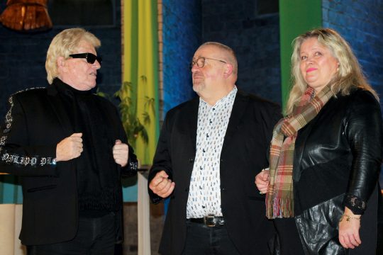 Heino gibt im Dezember ein Konzert in St. Vith mit Anita Hegerland - Am 21. Oktober haben sie sich darauf vorbereitet (Bild: Michaela Brück/BRF)