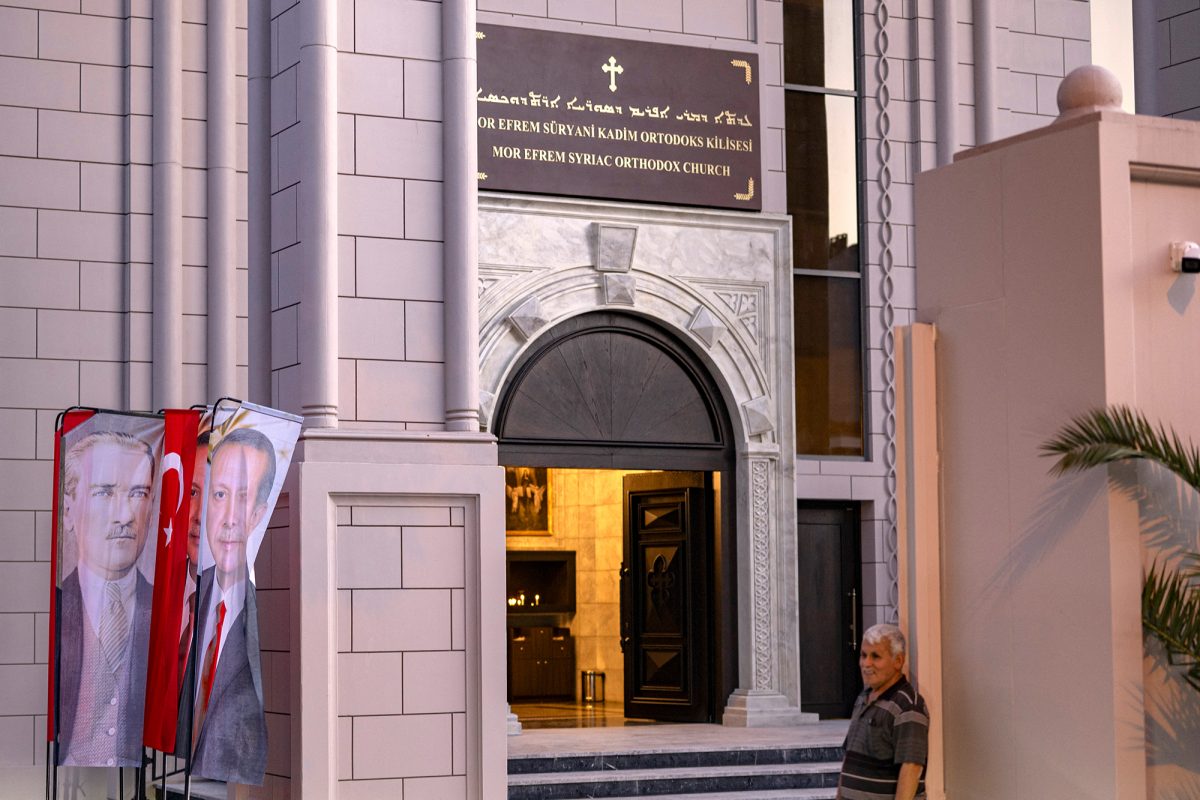 Die neue syrisch-orthodoxe Mor-Ephrem-Kirche in Istanbul (Bild: Yasin Akgul/AFP)