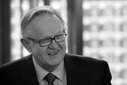 Martti Ahtisaari (Archivbild: Markku Ulander/Lehtikuva/AFP)