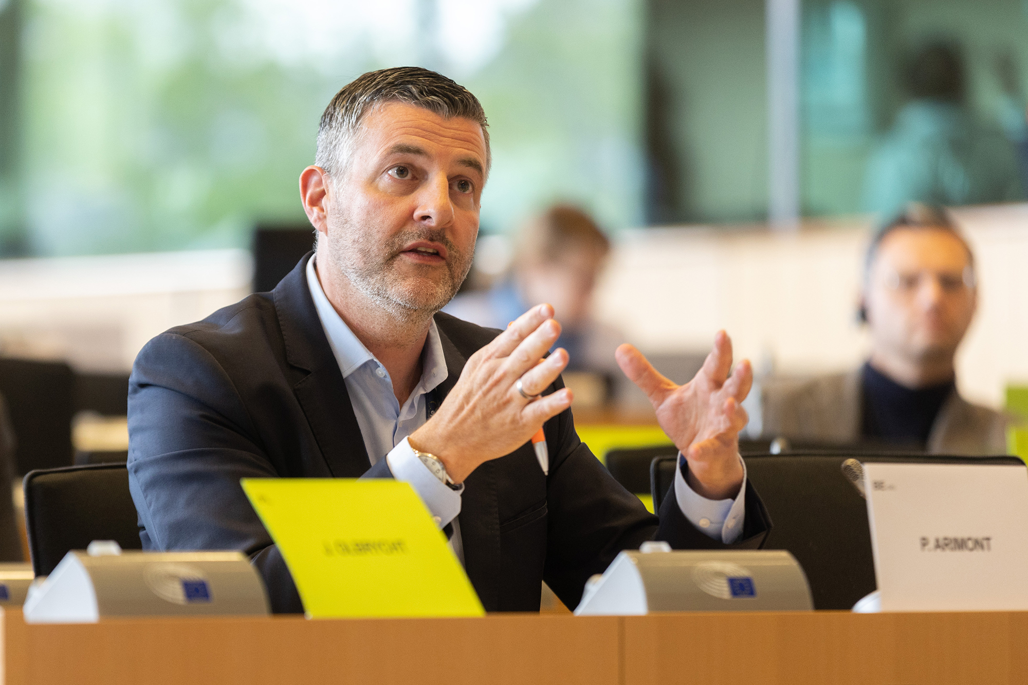 Pascal Arimont im Ausschuss (Bild: Europäisches Parlament)