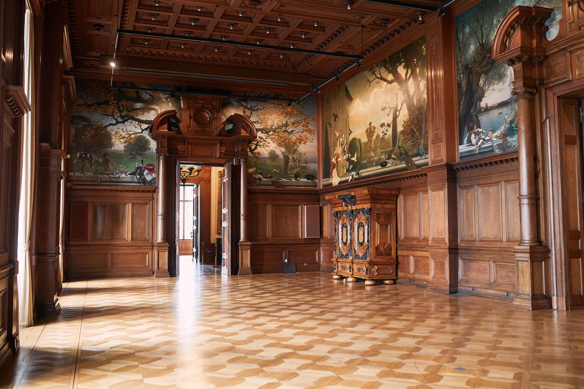 Speisesaal der Villa Hügel in Essen (Bild: Peter Gwiazda/Alfried Krupp von Bohlen und Halbach-Stiftung)