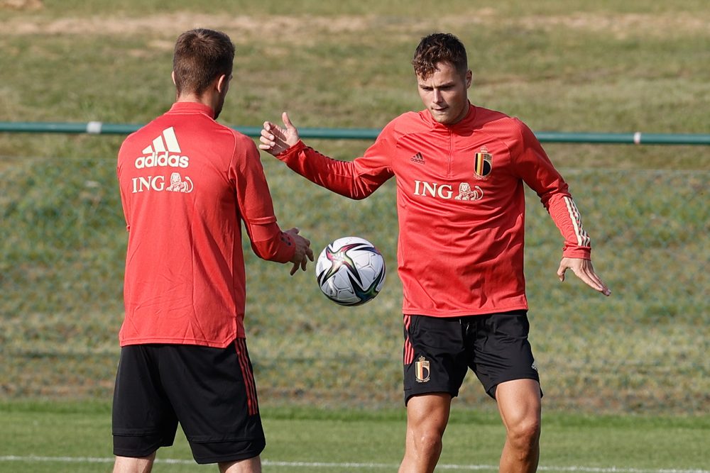 Zinho Vanheusden beim Training im August 2021 (Bild: Bruno Fahy/Belga)