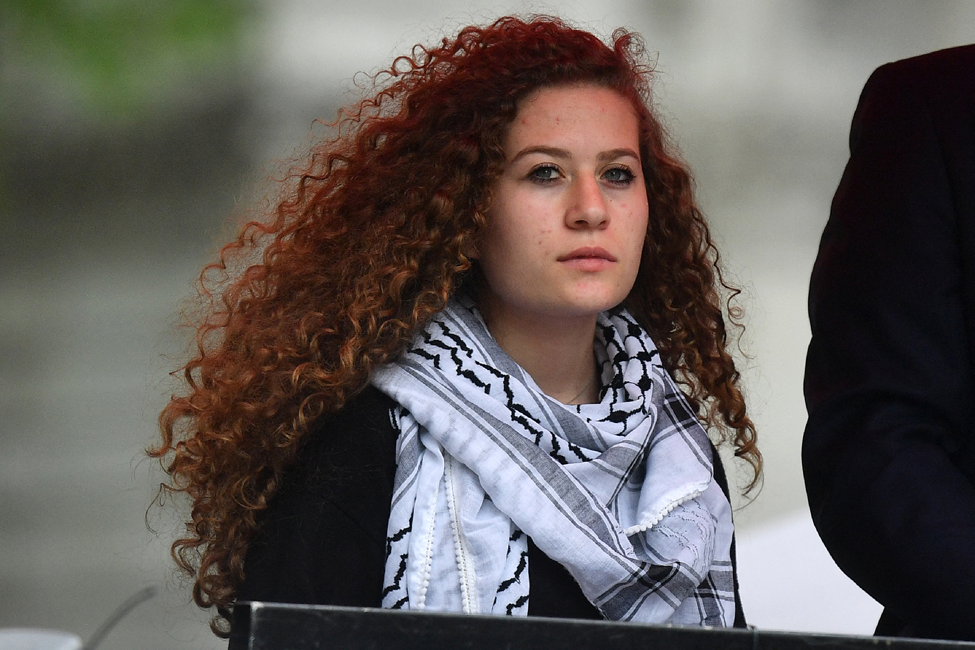 Die palästinensische Aktivistin Ahed Tamimi (Archivbild: Daniel Leal/AFP)