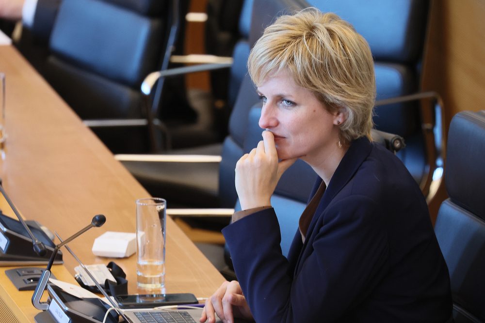 Die wallonische Umweltministerin Céline Tellier (Bild: Bruno Fahy/Belga)