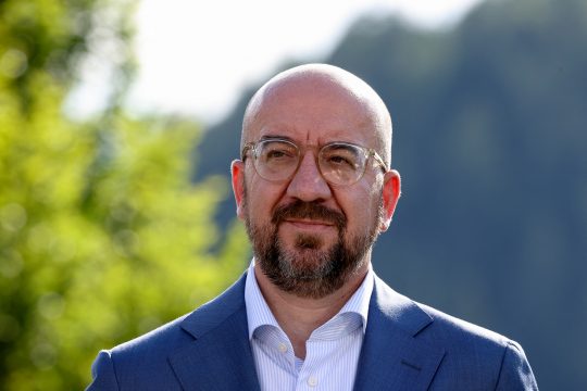 EU-Ratspräsident Charles Michel (Bild: Lukas Barth/Pool/AFP)