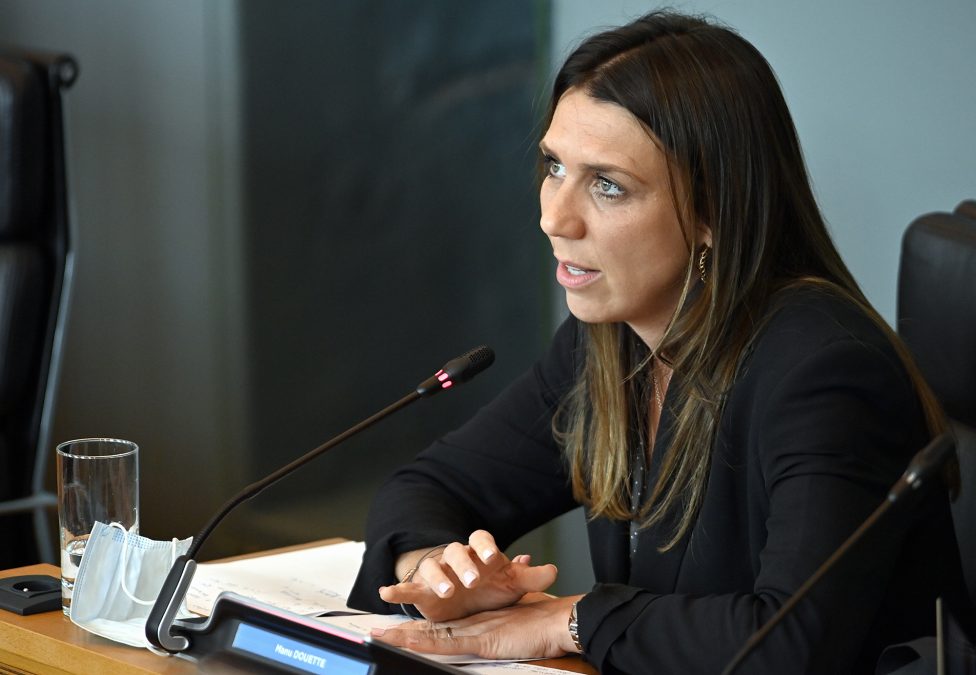 Christine Mauel (Archivbild: Eric Lalmand/Belga)