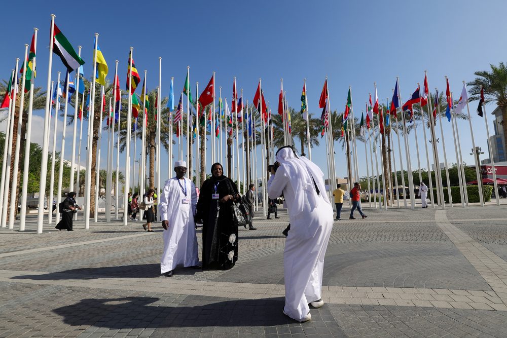 Start der Klimakonferenz in Dubai (Bild: Giuseppe Cacace/AFP)