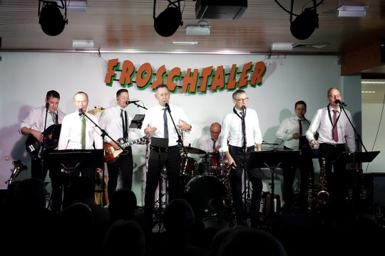 Froschtaler im BRF-Funkhaus (Bild: Sylke Tegtmeier/BRF)